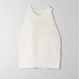 NWT Wilfred New Halter in Espace (cream) size XXS (Aritzia)
